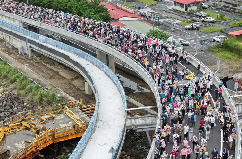 首登全台矚目的世界級斜張橋 新北市淡江大橋健行寫下史無前例的震撼紀錄 48 S 64110698