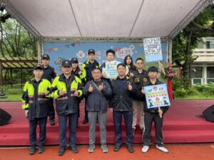 基三分局結合七堵桐花祭 深入推動反詐騙宣導 19 一 96