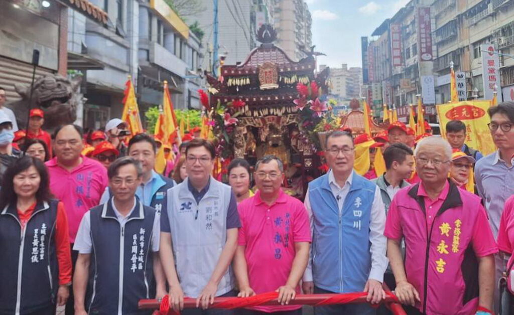 劉和然副市長先後走訪土城三元宮、新莊保元宮建醮開鑼 祈求神明庇佑市民安康 29 408806