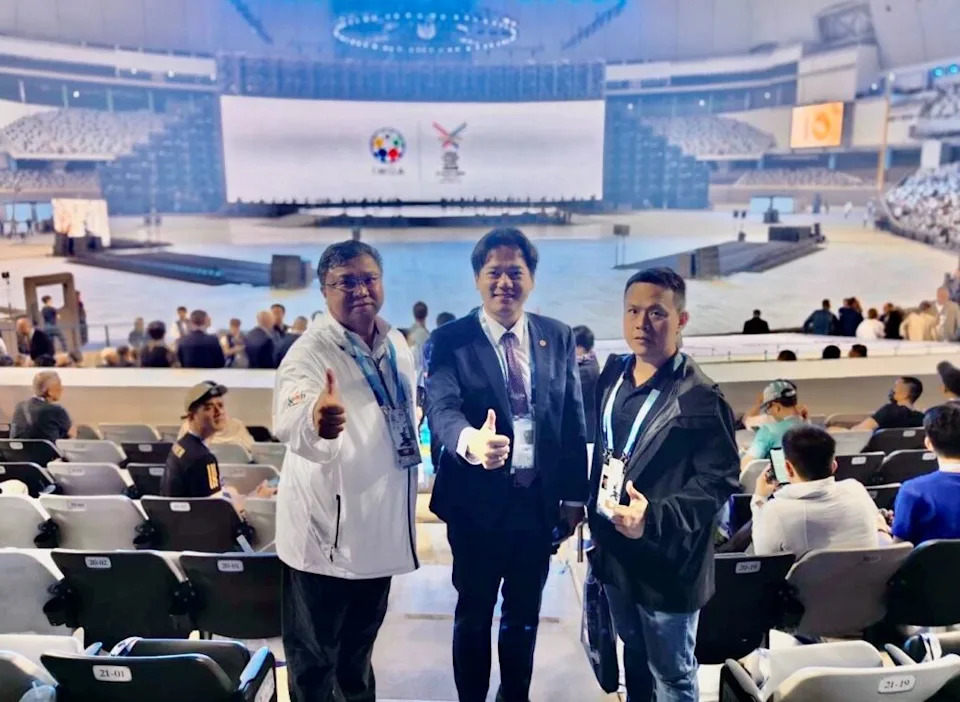 2025世壯運竹市不缺席 邱臣遠出席開幕典禮,預祝圓滿成功! 2025世壯運竹市不缺席 邱臣遠出席開幕典禮,預祝圓滿成功!