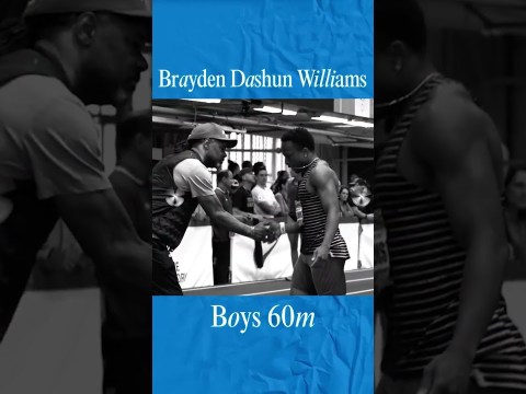 He broke the high school 100m record (all conditions) He broke the high school 100m record (all conditions)