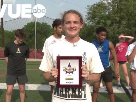 Zayden Sharp, Anderson track and field | Athlete of the Week Zayden Sharp, Anderson track and field | Athlete of the Week