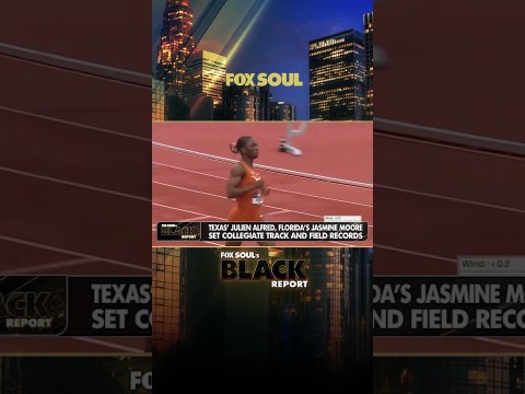 Two Track And Field Athletes From Texas Set Collegiate Records | FOX SOUL's Black Report Two Track And Field Athletes From Texas Set Collegiate Records | FOX SOUL's Black Report