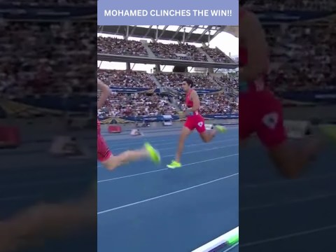 Mohamed clinches the win!! Mohamed clinches the win!!