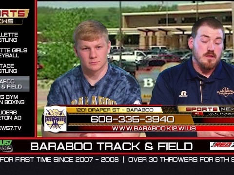 The Sports News Ep 7 Baraboo High School Track and Field The Sports News Ep 7 Baraboo High School Track and Field