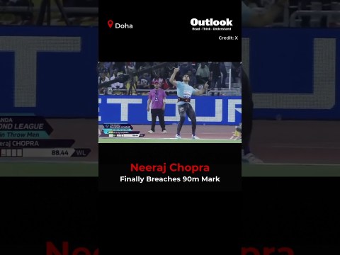 #WATCH | Neeraj Chopra Finally Breaches 90m Mark #WATCH | Neeraj Chopra Finally Breaches 90m Mark