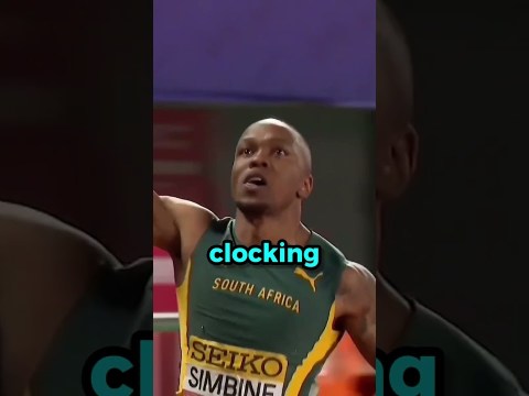 The Fastest Man In The World (akani_simbine) The Fastest Man In The World (akani_simbine)