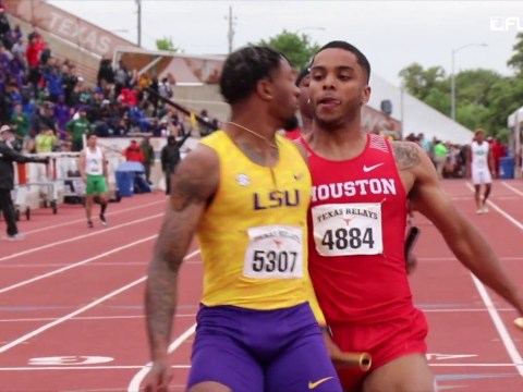 LSU And Houston Get Physical At Texas Relays LSU And Houston Get Physical At Texas Relays