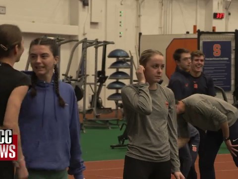 NCC News Sports: SU Track & Field Freshman brings sibling love to team NCC News Sports: SU Track & Field Freshman brings sibling love to team