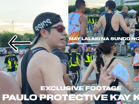 EXCLUSIVE FOOTAGE PAULO PROTECTIVE KAY KIM CHIU EXCLUSIVE FOOTAGE PAULO PROTECTIVE KAY KIM CHIU