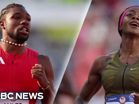 Americans race toward Paris at Olympic track and field trials Americans race toward Paris at Olympic track and field trials