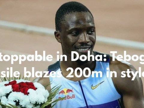 Olympic Champion Tebogo Storms to 200m Victory in Doha Olympic Champion Tebogo Storms to 200m Victory in Doha