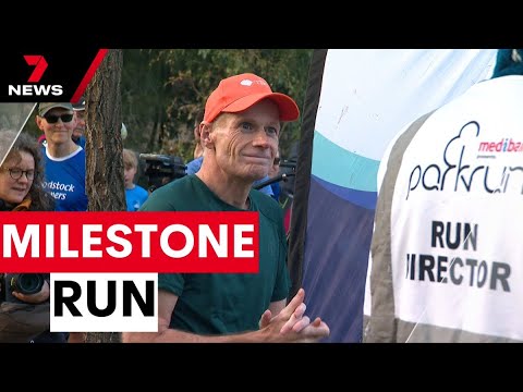 Former Australian of the Year Professor Richard Scolyer completes 250 park runs | 7NEWS Former Australian of the Year Professor Richard Scolyer completes 250 park runs | 7NEWS