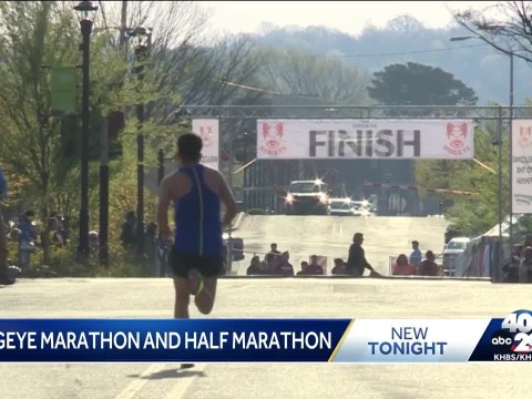 Hundreds of runners gather in Springdale for the Hogeye Marathon Hundreds of runners gather in Springdale for the Hogeye Marathon