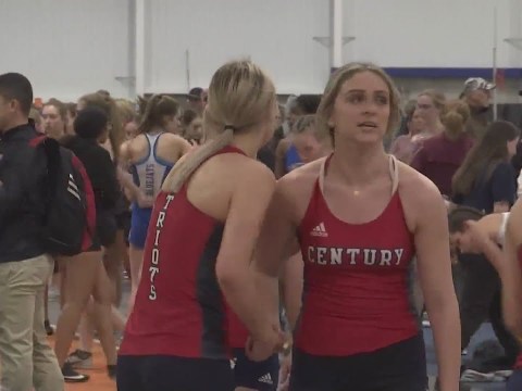 Track and Field: Century Girls win Bismarck Indoor Meet at UMary Track and Field: Century Girls win Bismarck Indoor Meet at UMary