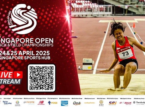 85th Singapore Open Track & Field C'ships 2025 (Horizontal Jump) – Day 2 – PM 85th Singapore Open Track & Field C'ships 2025 (Horizontal Jump) – Day 2 – PM