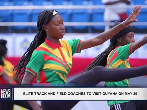ELITE TRACK AND FIELD COACHES TO VISIT GUYANA ON MAY 29 ELITE TRACK AND FIELD COACHES TO VISIT GUYANA ON MAY 29
