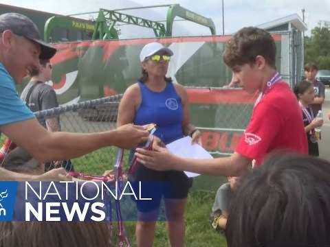 Track and field at the Mi’kmaw Summer Games | APTN News Track and field at the Mi’kmaw Summer Games | APTN News