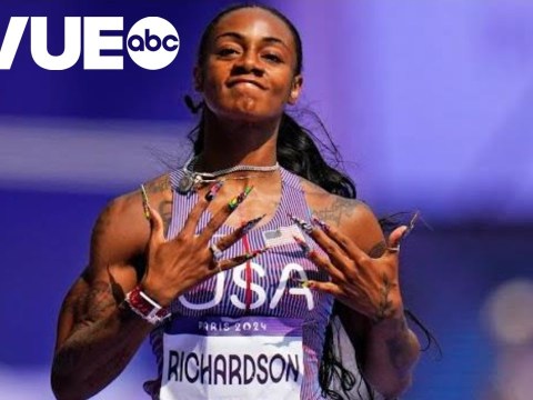 Track and field athlete Sha'Carri Richardson wins 100-meter dash in 2024 Olympics Track and field athlete Sha'Carri Richardson wins 100-meter dash in 2024 Olympics