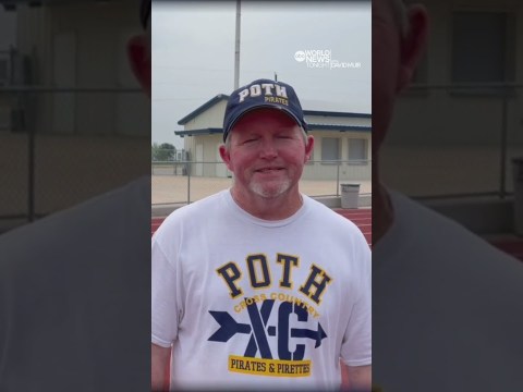 Generations of track and field athletes join coach for final lap before his retirement Generations of track and field athletes join coach for final lap before his retirement