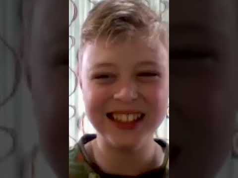 Interviewing a track and field star! Interviewing a track and field star!