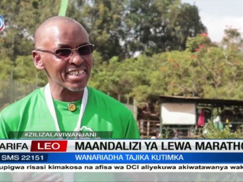 Wanariadha tajika kushiriki katika mbio za LEWA Marathon Wanariadha tajika kushiriki katika mbio za LEWA Marathon