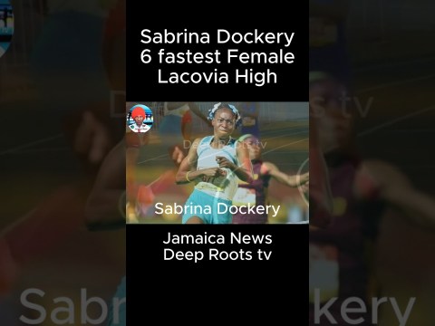 Sabrina Dockery Lacivia High School 100m ISSA Champs track and field 2025 Jamaica News Sports Sabrina Dockery Lacivia High School 100m ISSA Champs track and field 2025 Jamaica News Sports