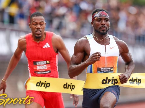 Kenny Bednarek SWEEPS short sprints with 100m PB at Grand Slam Philadelphia | NBC Sports Kenny Bednarek SWEEPS short sprints with 100m PB at Grand Slam Philadelphia | NBC Sports