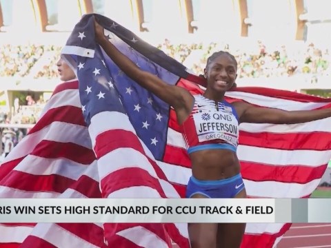 CCU track and field coach says Jefferson’s Paris win ‘set the standard’ for program’s future CCU track and field coach says Jefferson’s Paris win ‘set the standard’ for program’s future