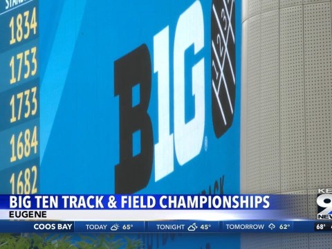 Hayward Field hosts Big Ten Track and Field Championships for first time Hayward Field hosts Big Ten Track and Field Championships for first time