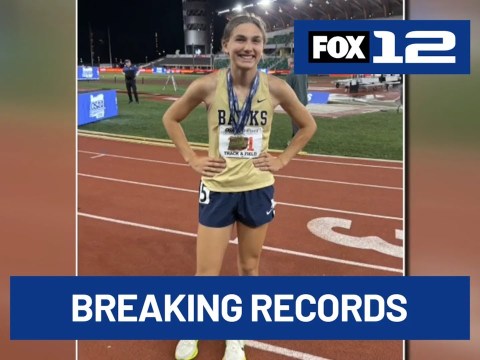 800-meter track and field champ from Banks talks chasing records, breaking records 800-meter track and field champ from Banks talks chasing records, breaking records
