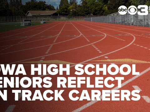 Iowa high school seniors reflect on their track careers at the Iowa State Track and Field Meet Iowa high school seniors reflect on their track careers at the Iowa State Track and Field Meet