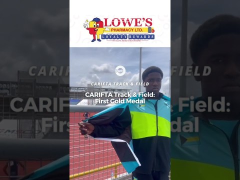 CARIFTA Track & Field: First Gold Medal CARIFTA Track & Field: First Gold Medal