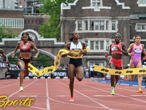 Melissa Jefferson-Wooden sets 100m WORLD LEAD in Grand Slam Philly short sprints sweep | NBC Sports Melissa Jefferson-Wooden sets 100m WORLD LEAD in Grand Slam Philly short sprints sweep | NBC Sports