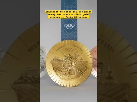 Athletics to offer ,000 prize money for track & field gold winners in Paris Olympics. Athletics to offer ,000 prize money for track & field gold winners in Paris Olympics.