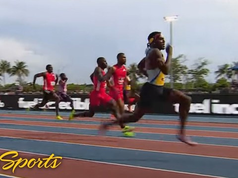 Kenny Bednarek stays UNBEATEN with world's best time in 200m at Grand Slam Miami | NBC Sports Kenny Bednarek stays UNBEATEN with world's best time in 200m at Grand Slam Miami | NBC Sports