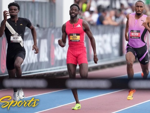 Jacory Patterson storms to men's 400m victory as Jereem Richards wins Slam in Miami | NBC Sports Jacory Patterson storms to men's 400m victory as Jereem Richards wins Slam in Miami | NBC Sports