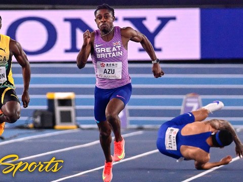 Jeremiah Azu wins men's 60m at World Indoor Championships 2025 | NBC Sports Jeremiah Azu wins men's 60m at World Indoor Championships 2025 | NBC Sports