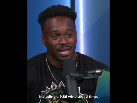 This track star broke a Usain Bolt record and Aaron Brown calls him "The South African Goat" #track This track star broke a Usain Bolt record and Aaron Brown calls him "The South African Goat" #track