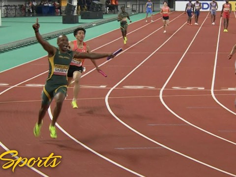 South Africa & Team USA 4×100 decided by just .05 in THRILLING finish in Guangzhou | NBC Sports South Africa & Team USA 4×100 decided by just .05 in THRILLING finish in Guangzhou | NBC Sports