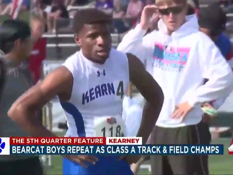 Kearney Bearcats boys track & field team repeats as Class A champions Kearney Bearcats boys track & field team repeats as Class A champions