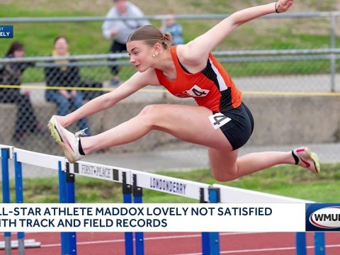 All-star Athlete Maddox Lovely not satisfied with track and field records All-star Athlete Maddox Lovely not satisfied with track and field records