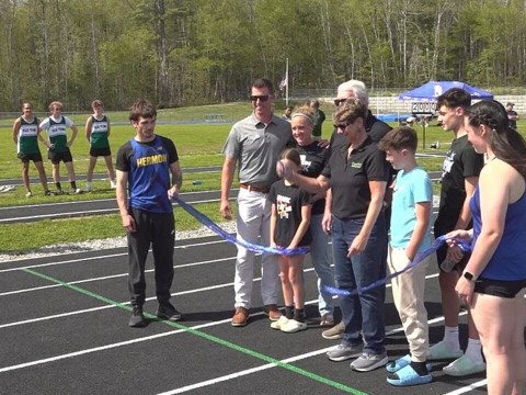 Hermon unveils new track and field facility Hermon unveils new track and field facility