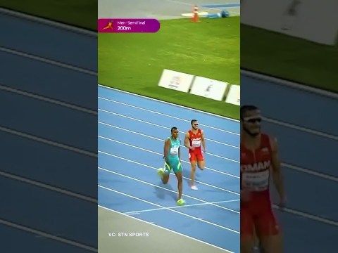 Animesh Kujur is geared up for the Men's 200m Final at the Asian Athletics Championships 2025 | RFYS Animesh Kujur is geared up for the Men's 200m Final at the Asian Athletics Championships 2025 | RFYS