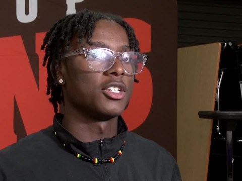 Northrop's Devonti Carter talks about signing with Huntington Track and Field Northrop's Devonti Carter talks about signing with Huntington Track and Field