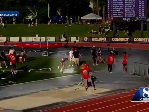 Salinas track star disqualified after winning state title due to celebration Salinas track star disqualified after winning state title due to celebration
