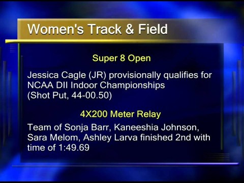 BSU Women's Track & Field Super 8 Open – Lakeland News Sports – January 21, 2013 BSU Women's Track & Field Super 8 Open – Lakeland News Sports – January 21, 2013