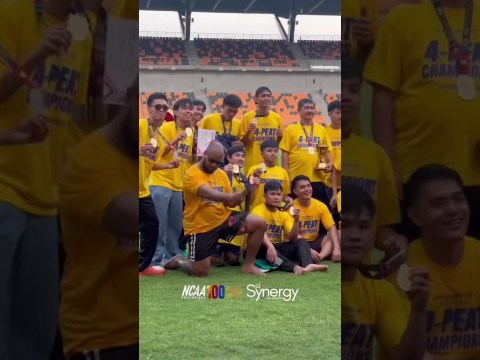 JRU is the #NCAASeason100 track and field overall champions! | GMA SPORTS #shorts JRU is the #NCAASeason100 track and field overall champions! | GMA SPORTS #shorts