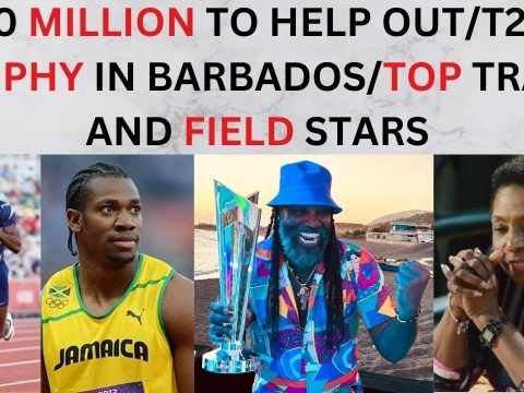 Barbados kicks off t20 trophy tour/Track and Field heavyweights set to clash in Jamaica Barbados kicks off t20 trophy tour/Track and Field heavyweights set to clash in Jamaica