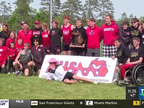 Marquette collects 200 points, wins UP Division 1 boys' track & field title Marquette collects 200 points, wins UP Division 1 boys' track & field title